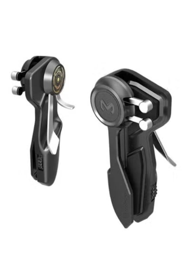 DUSALA Six Finger PUBG Mobile Game Controller – Wireless Mobile Gaming Trigger with L1R1 Shooting & Aiming Buttons | 6-Finger Operation for Pro-Level Reflexes & Accuracy | No Lag, Ergonomic Grip, Touch-Sensitive Controls | Compatible with Android & iOS Smartphones - Image 1