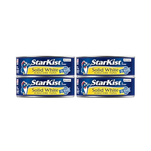 StarKist Solid White Albacore Tuna in Water 5 oz Can Pack of 4 - Image 1