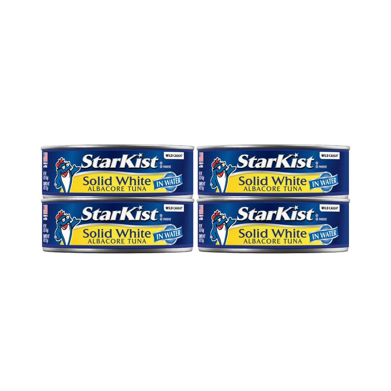 StarKist Solid White Albacore Tuna in Water 5 oz Can Pack of 4 - Image 3