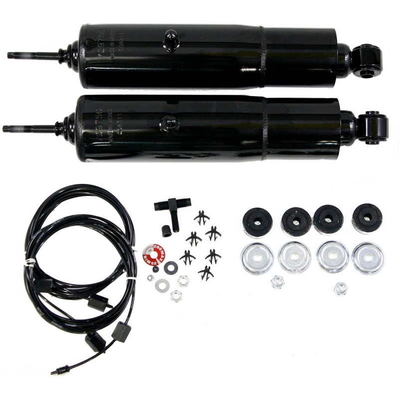 Gabriel HiJackers 49178 Adjustable Rear Air Shocks (Pair) fits Ford E-150, E-250, E-350, Econoline & Club Wagon; E-350, E-450 Super Duty; F-100, F-150, F-250, F-350 - Image 1