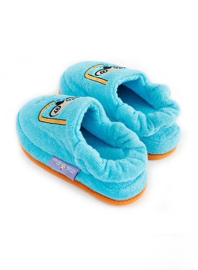 Milk&moo Kids Embroidery Design House Slippers