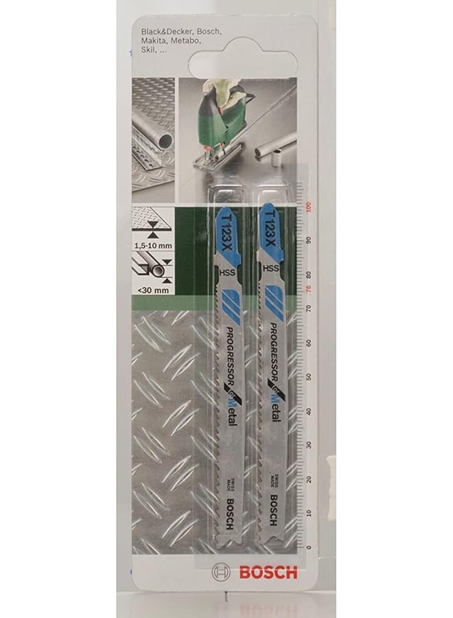 BOSCH Home And Garden 2609256735 Jigsaw Blade Hss T 123 Xf  - Image 1
