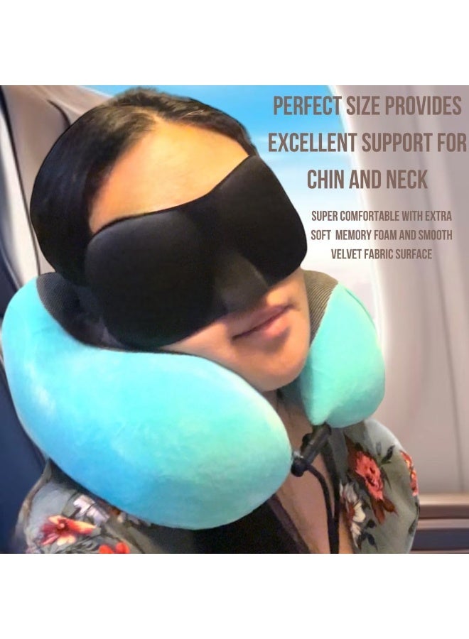Travel neck pillow –   Comfortable for car, plane, and travel - Image 5