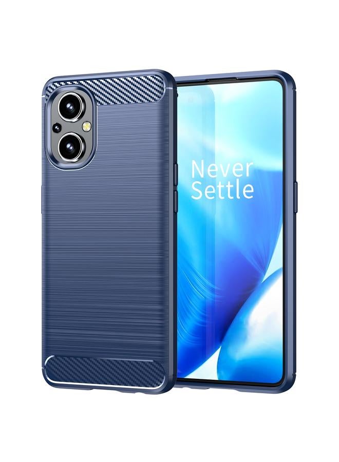 S-TOP Case For OPPO F21 Pro 5G Brushed Texture Carbon Fiber TPU Phone Case - Image 1