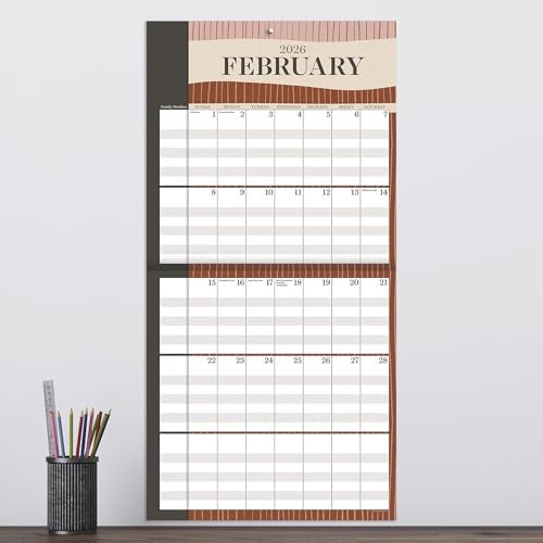 TF Publishing 2026 Parent Planner Wall Calendar - Large Grids for Appointments and Scheduling - Vertical Monthly Wall Calendar 2026 with Premium Matte Paper for Home and Office Organization - 12x12in - Image 5