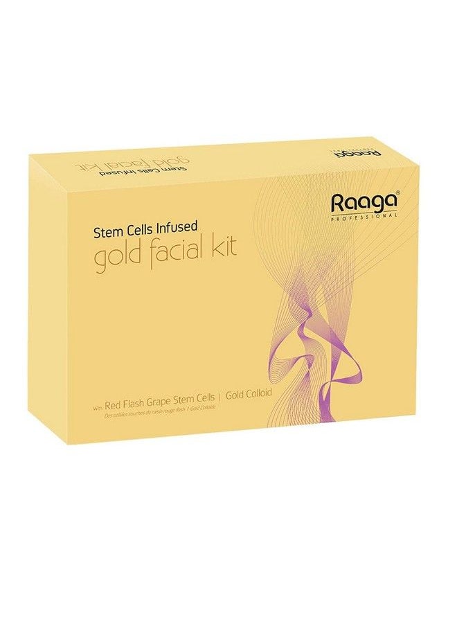 RAAGA PROFESSIONAL - Stem Cells Infused Facial Kit Gold 61 G - Image 1