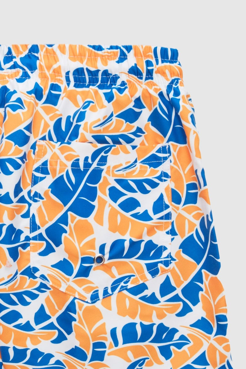 twn Regular Fit Orange Printed Shorts Swimsuit 2EC62AP316130  - Image 4