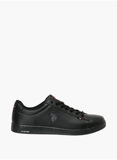 U.S. Polo Assn. Men's Logo Detail Lace-Up Sneakers  - Image 2