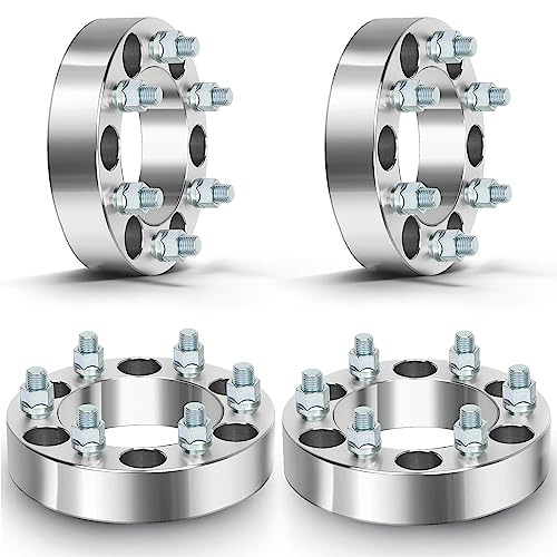 ECCPP 4PCS 6 Lug Wheel Adapters 6x55 to 6x135 15 inch for 19992018 for Chevrolet for Silverado 1500 20012014 for Chevrolet for Suburban 1500 NOT FIT Stock Rims