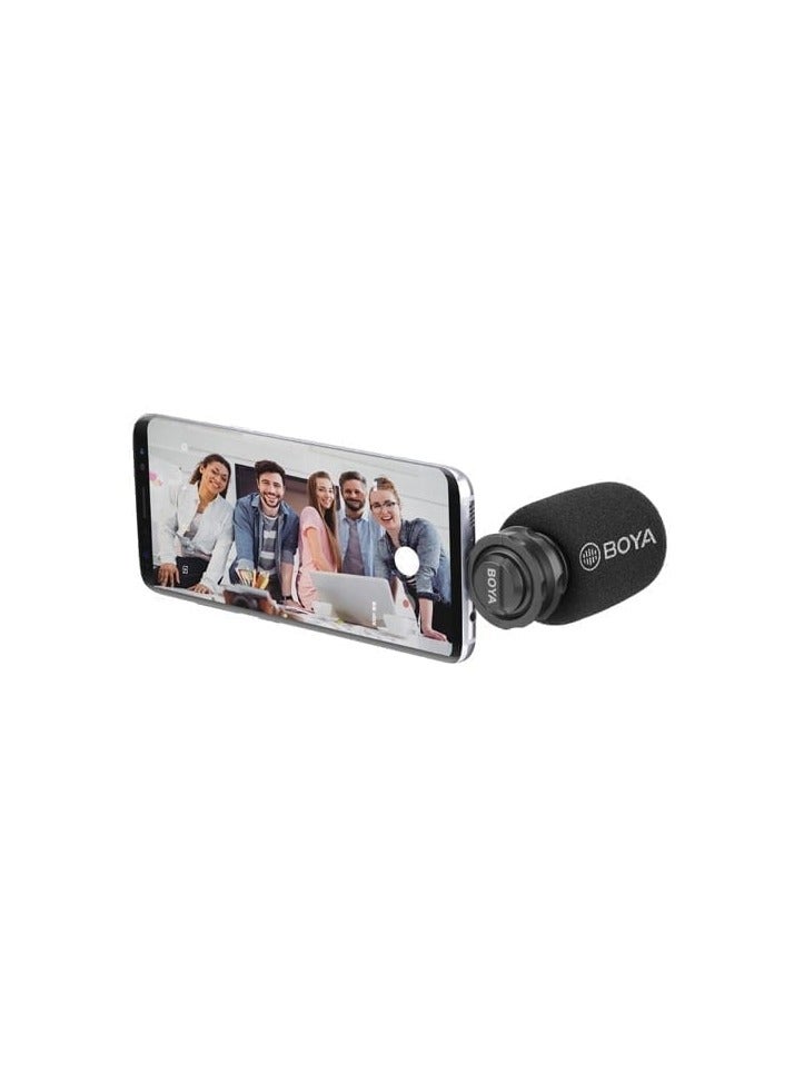 BOYA BY-DM100 Plug-On Stereo Microphone for USB Type-C Android Devices - Image 3