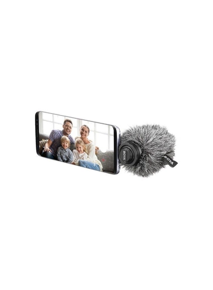 BOYA BY-DM100 Plug-On Stereo Microphone for USB Type-C Android Devices - Image 4