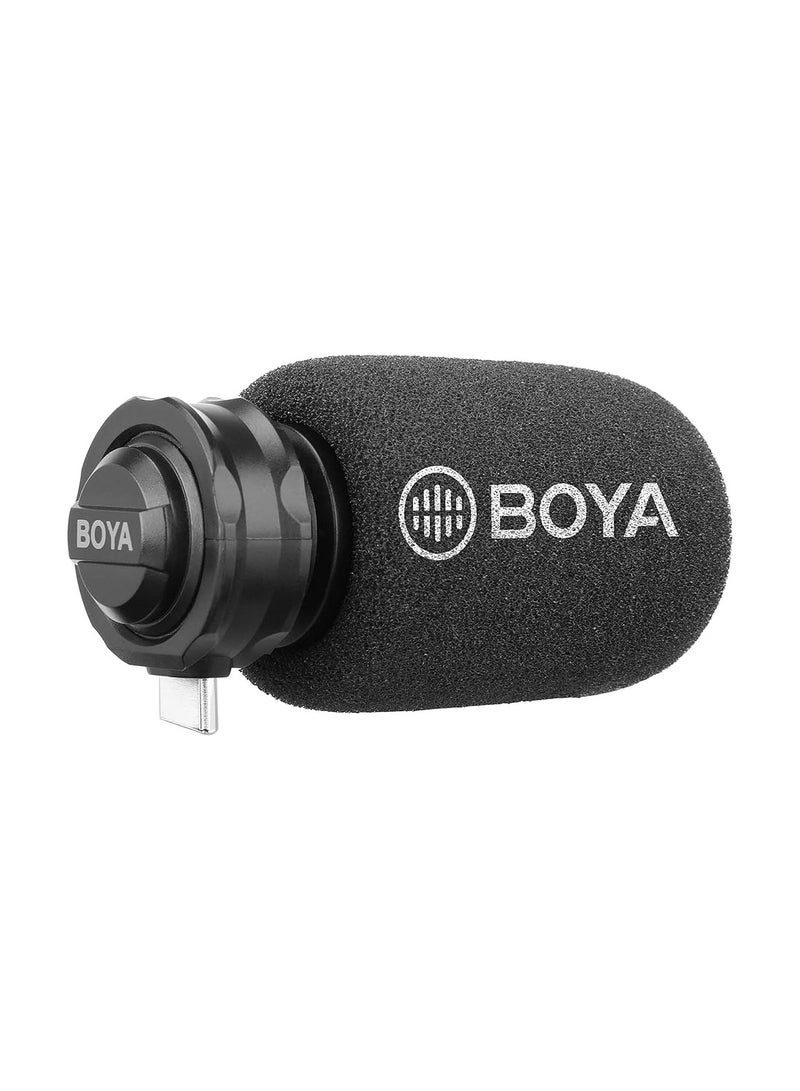 BOYA BY-DM100 Plug-On Stereo Microphone for USB Type-C Android Devices - Image 1