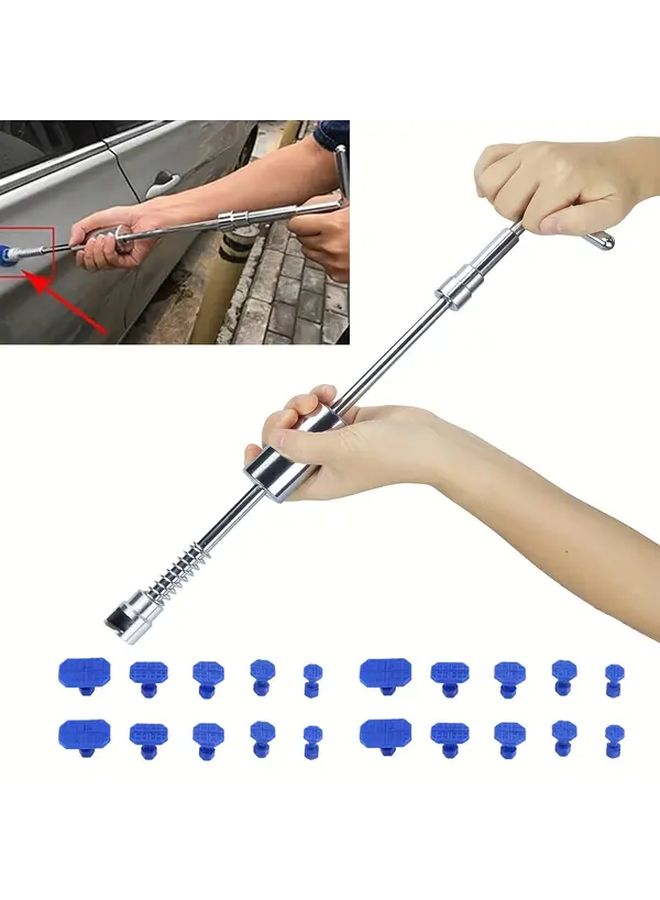 T-Bar Car Dent Repair Tool With Suction Cup Puller For Auto Body Hail Damage - Image 1