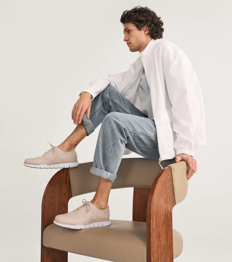 كول هان أكسفورد زيروجراند ريمستريد إمبروستتش بتفاصيل وينجتيب للرجال