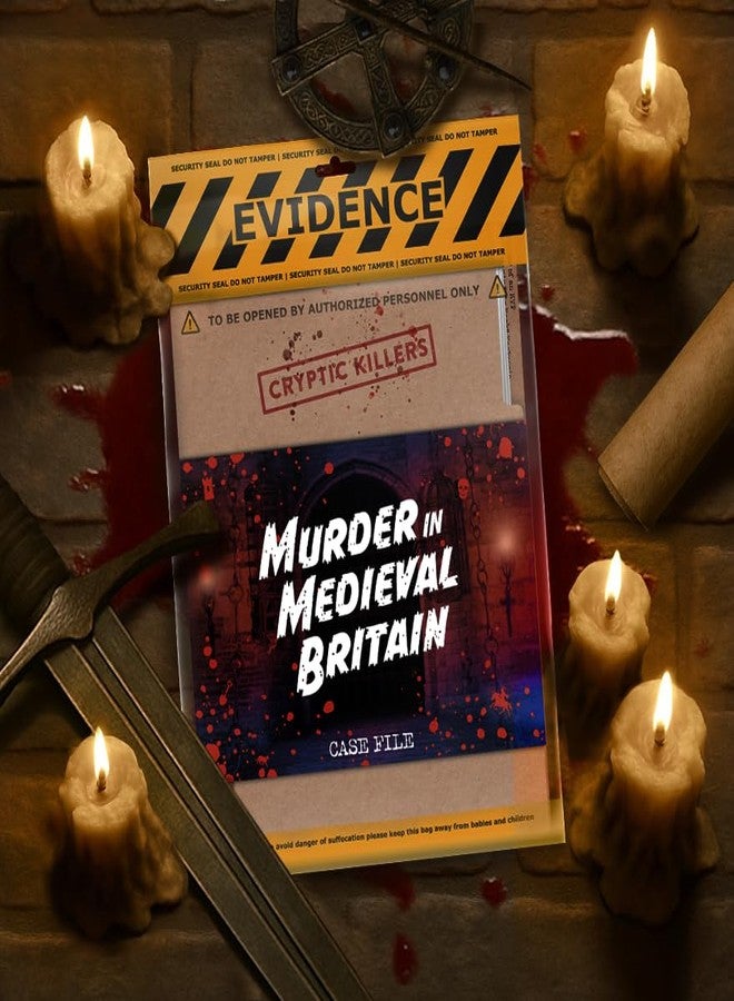 Cryptic Killers Unsolved Murder Mystery Game - Cold Case Files Investigation Detective Evidence & Crime File - Individuals, Date Nights & Party Games- Murder in Medieval Britain - Image 5