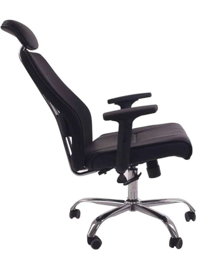 Generic - Ergonomic Office Chair A011 – Adjustable Executive Desk Chair with Wheels and Lumbar Support - Image 1