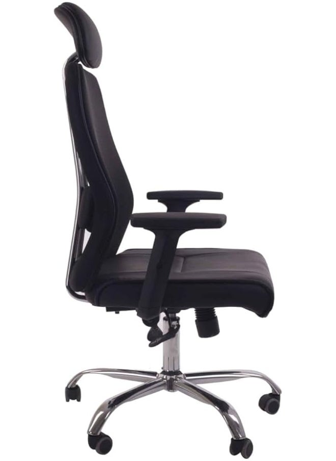 Generic - Ergonomic Office Chair A011 – Adjustable Executive Desk Chair with Wheels and Lumbar Support - Image 1