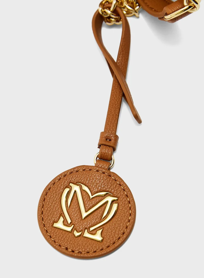 Love Moschino Logo Detailed Crossbody Bag