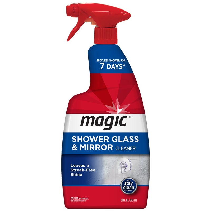 Magic Shower Glass  Mirror Cleaner 28 Fluid Ounce Packaging May Vary - Image 1
