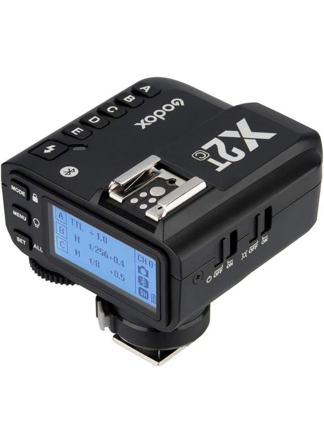 Godox Godox X2T-C TTL Wireless Flash Trigger for Canon – 2.4GHz Godox Trigger with HSS 1/8000s E-TTL II TCM Bluetooth LCD – Compatible with Godox Flash Canon Flash and Camera Flash Light  - Image 1
