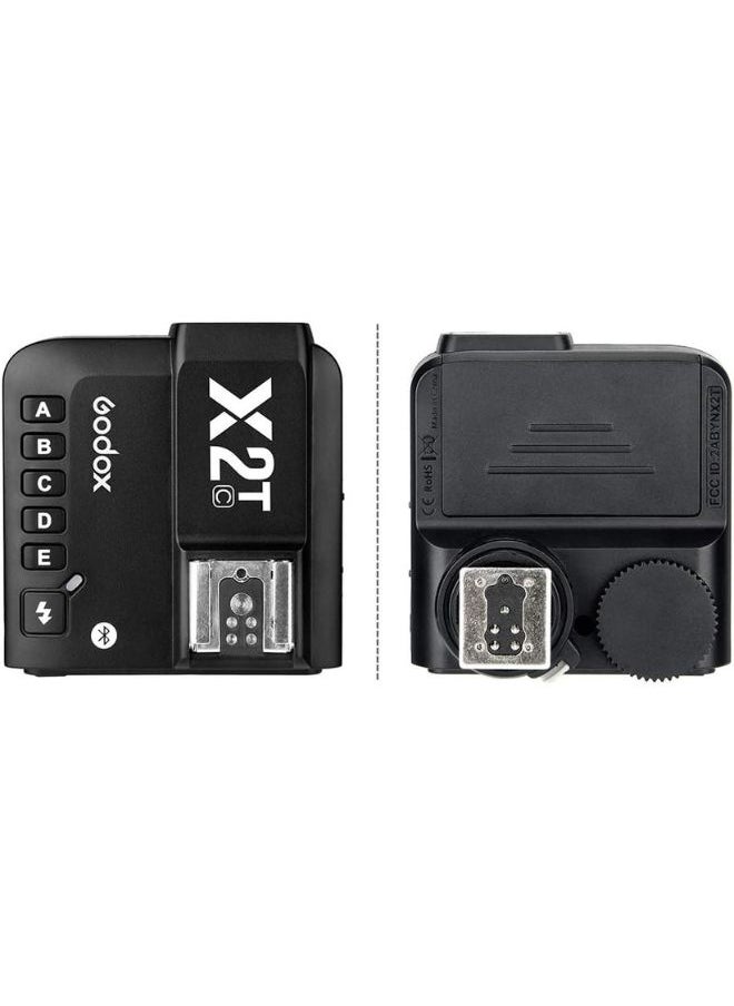 Godox Godox X2T-C TTL Wireless Flash Trigger for Canon – 2.4GHz Godox Trigger with HSS 1/8000s E-TTL II TCM Bluetooth LCD – Compatible with Godox Flash Canon Flash and Camera Flash Light  - Image 4