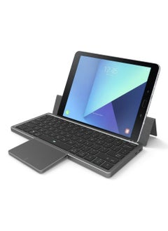 Tablet Keyboard with Case, Portable Detachable Case with Keyboard for Win XP Win7 Win10 Win11 for Android for OS X, Multifunctional Tablet Case for Laptop Tablet Phone