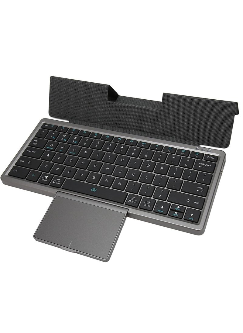 MOCOM - Tablet Keyboard with Case, Portable Detachable Case with Keyboard for Win XP Win7 Win10 Win11 for Android for OS X, Multifunctional Tablet Case for Laptop Tablet Phone - Image 1