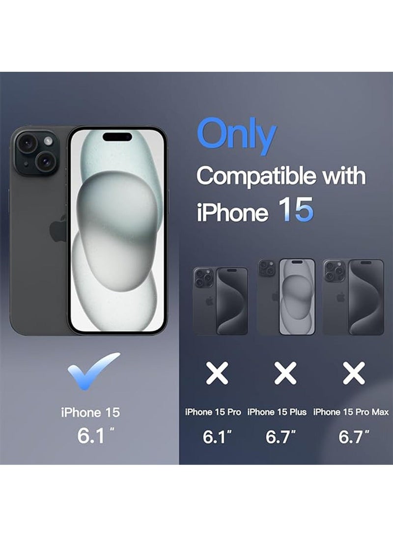 X-level iPhone 15 Cover Case Anime Design,Printed with Comic Book Pattern Design Soft Silicone with Shockproof Protective Comfortable Touch Anti-scratch Shell Back Cover Phone Accessory - Image 2