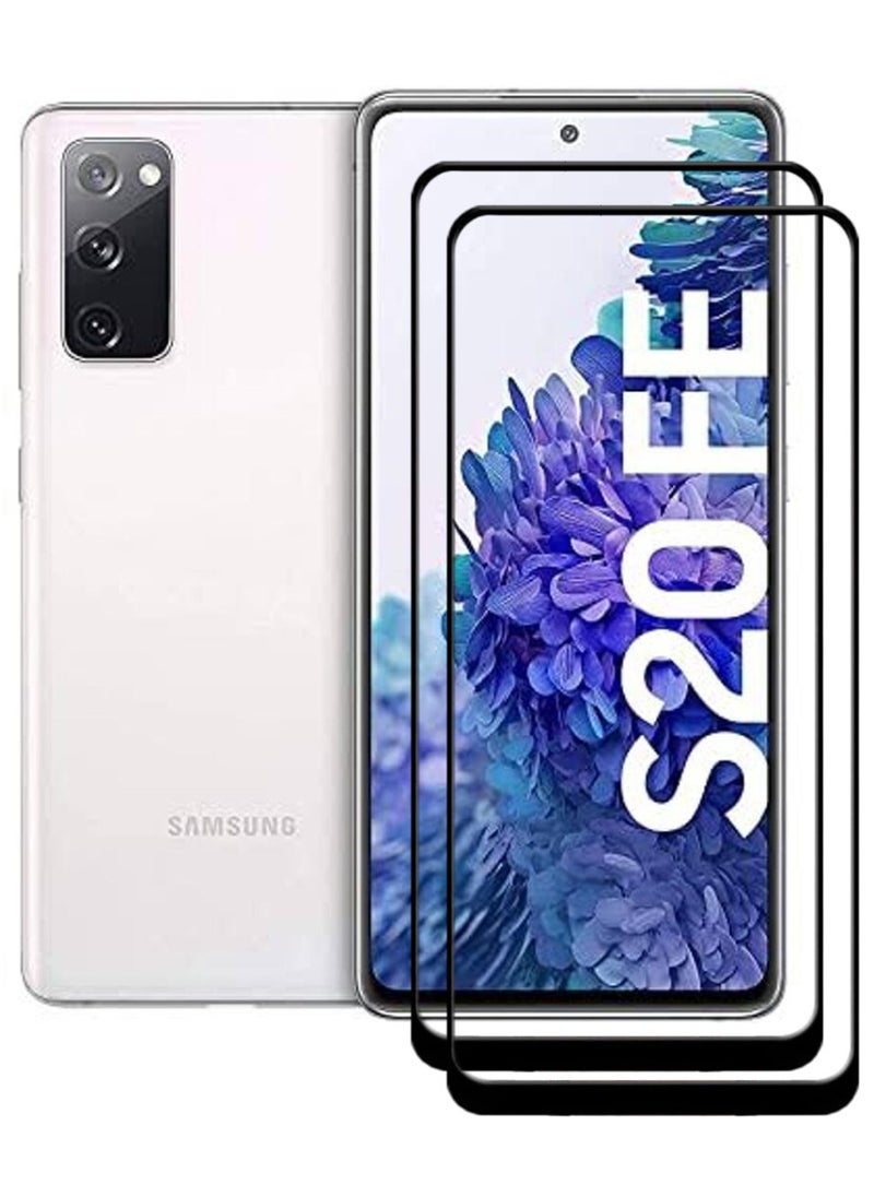 ACLIX 2 Pieces Antistatic ESD Dustproof Premium Quality High Definition Tempered Glass Screen Protector Designed For Samsung Galaxy S20 FE - Image 1