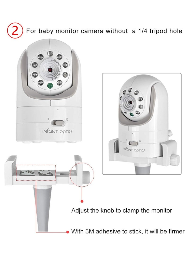 iTODOS The iTODOS monitoring bracket camera tray is compatible with the Baby Optical DXR 8 and most other monitoring devices, and is suitable for general cameras. - Image 5