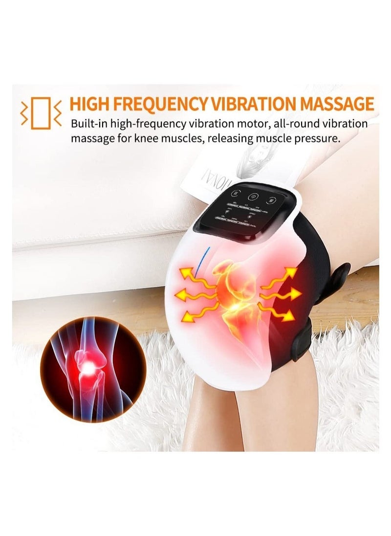 ELTRAZONE Knee Massager with Heat and Kneading for Pain Relie，Infrared Heated Vibration Physiotherapy for Arthritis Massager  - Image 2