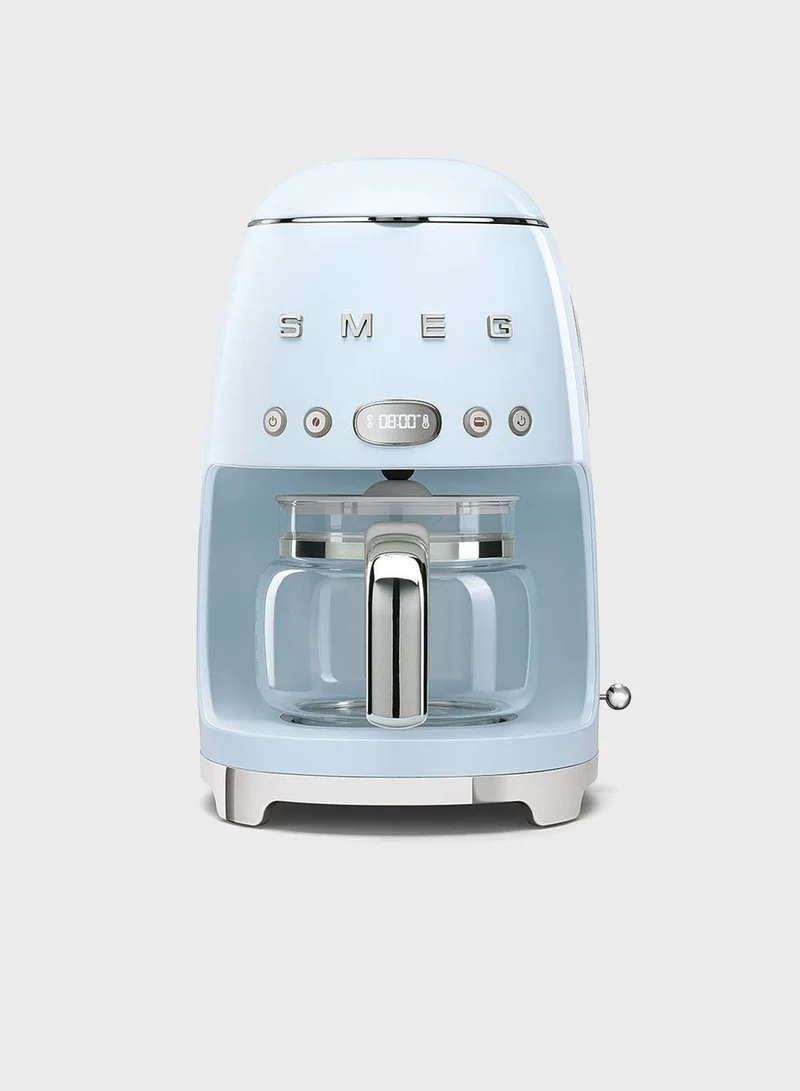 smeg Blue 50'S Retro Style Drip Filter Coffee Machine