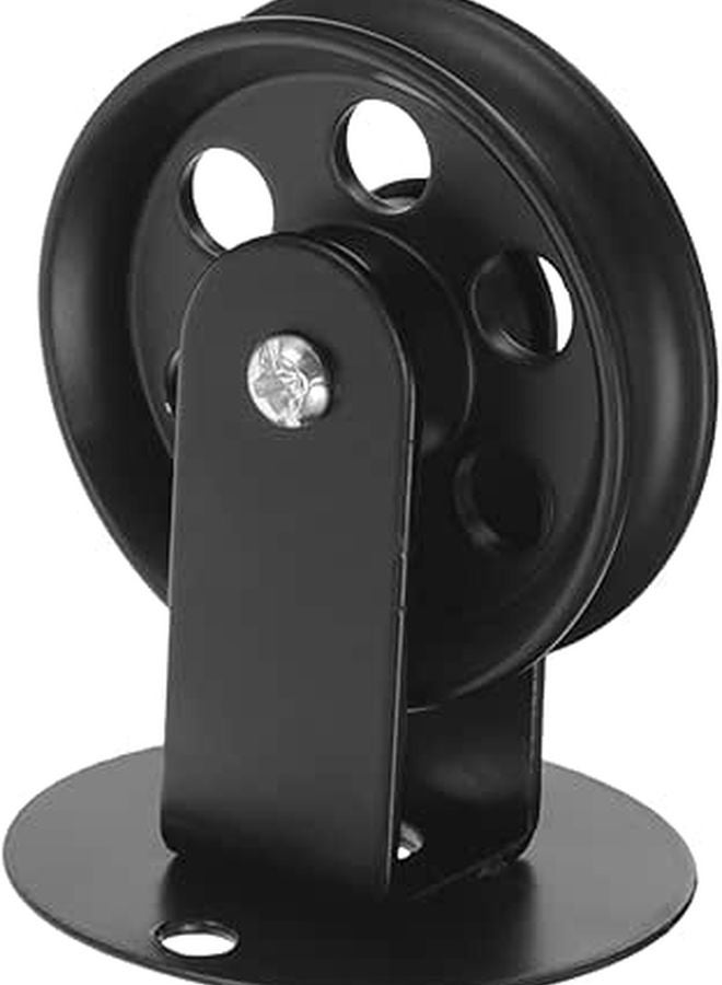 Ceiling Mounted Iron Pulley Wheel for Pendant Lights DIY Lighting Fixtures Accessory - Image 1