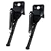 Tsnamay 2Pcs Black Bike Kickstand,Child Bicycle Kickstand Single-Side Stand Folding Bicycle Stand Support Rear Mount - Image 2