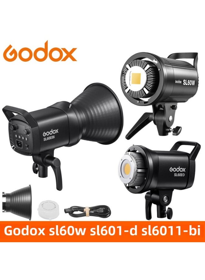 GODOX Shenniu SL60W SL60IID SL60IIBi Second Generation Video Live LED Photography COB Light-Color Of Light Source:Godox Sl60iid
