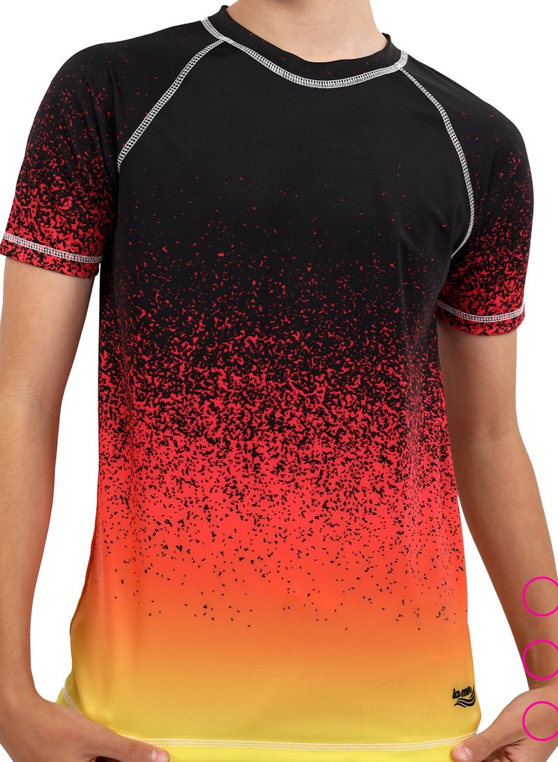 La Mer Aqua Kaleidoscope La Mer Swim Shirts