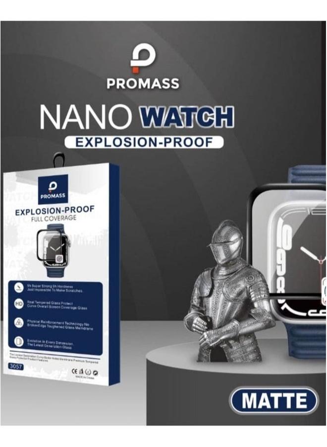 PROMASS Matte Nano Pro Mass Screen Protector for Apple Watch Size 41