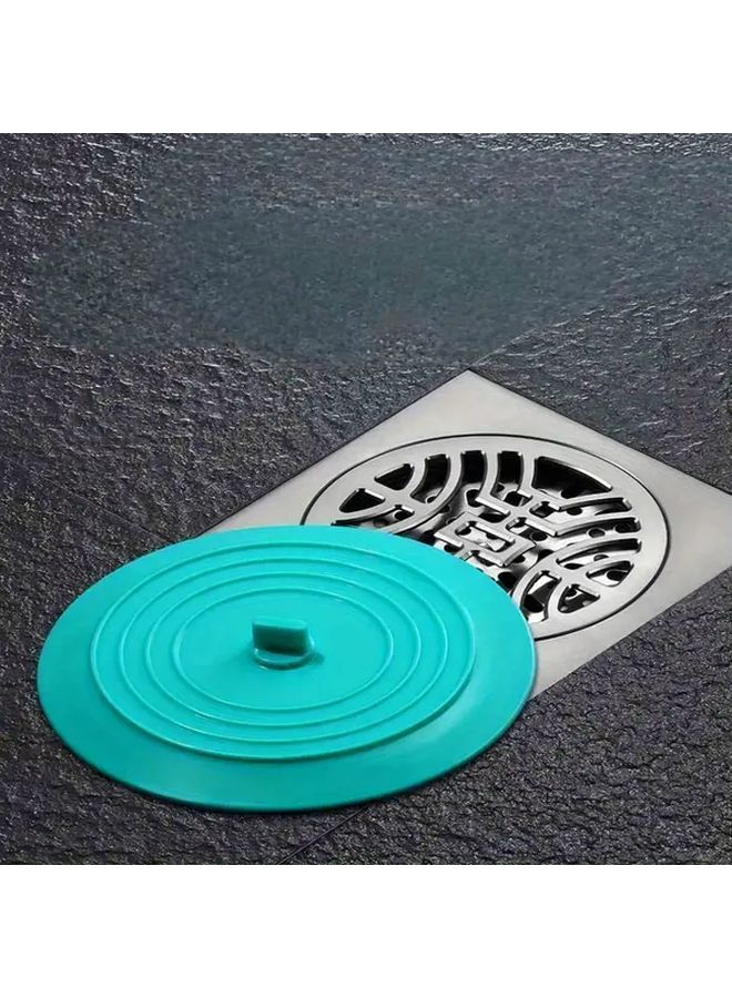 غطاة تصريف حوض الاستحمام الأبيض المغلق بالكامل، سدادة مانعة للروائح - Image 2