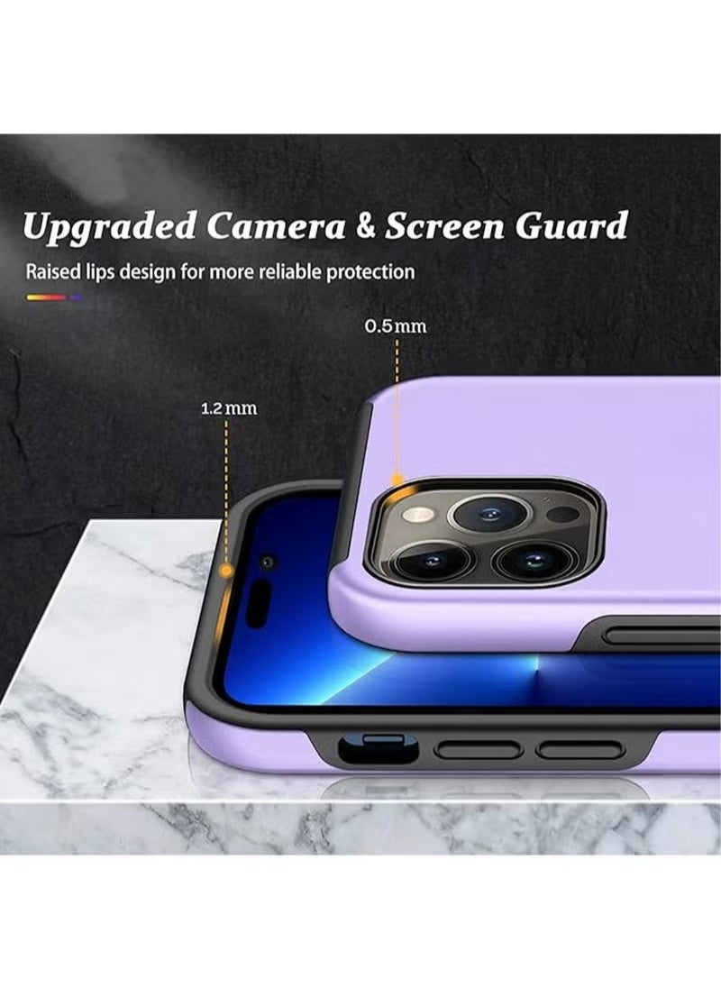 X-level iPhone 15 Pro Case Cover With Finger Ring Military Grade Metal Stand Kickstand [Support Magnetic Car Holder] Phone Comfortable Hold Feeling Anti-scratch Shockproof Back Cover For iPhone 15 Pro  - Image 5