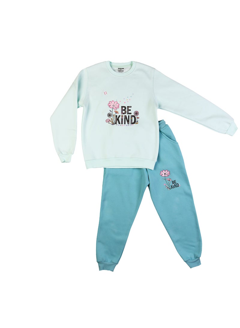 Zercon Winter Pajama Set for Girls 3138 - Image 1