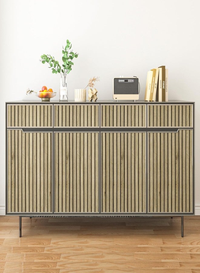 ReWallpaper ورق جدران خشبي من ReWallpaper قابل للتقشير واللصق، ورق جدران ثلاثي الأبعاد من خشب البلوط، مقاوم للماء، أغطية أبواب خزائن، لوحات جدارية مزخرفة لغرفة المعيشة وغرفة النوم، 17.7 بوصة × 6.5 قدم - Image 4