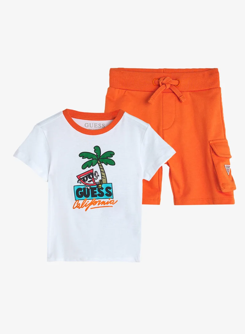 GUESS Kids T-Shirt And Shorts Set