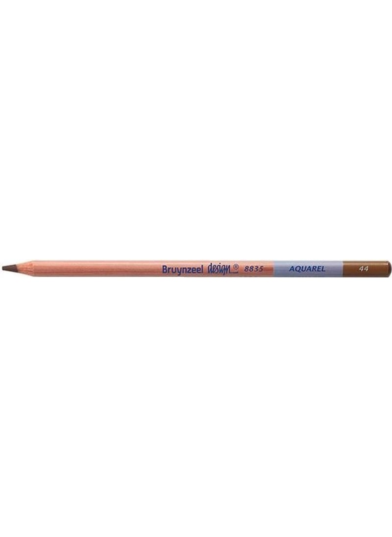 Bruynzeel - Dessin Aquarell Watercolor Pencil Mid Brown N:B883544K - Image 1