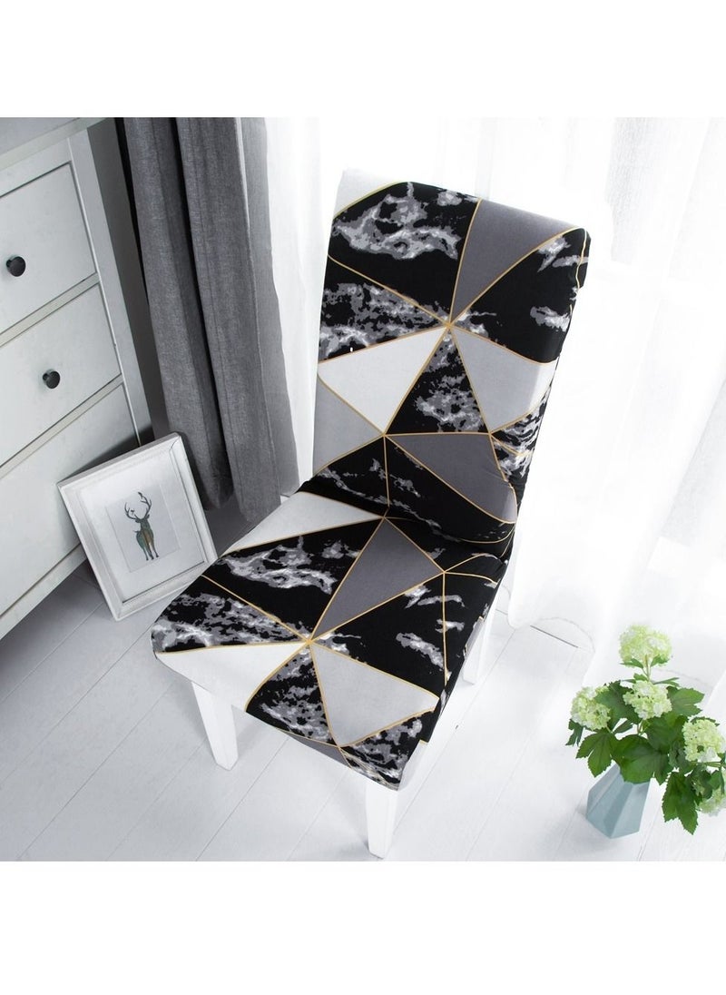 Sharpdo Geometric One-piece Stretch Chair Cover  - Image 3