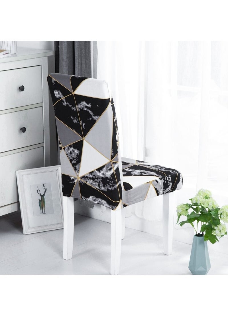 Sharpdo Geometric One-piece Stretch Chair Cover  - Image 2