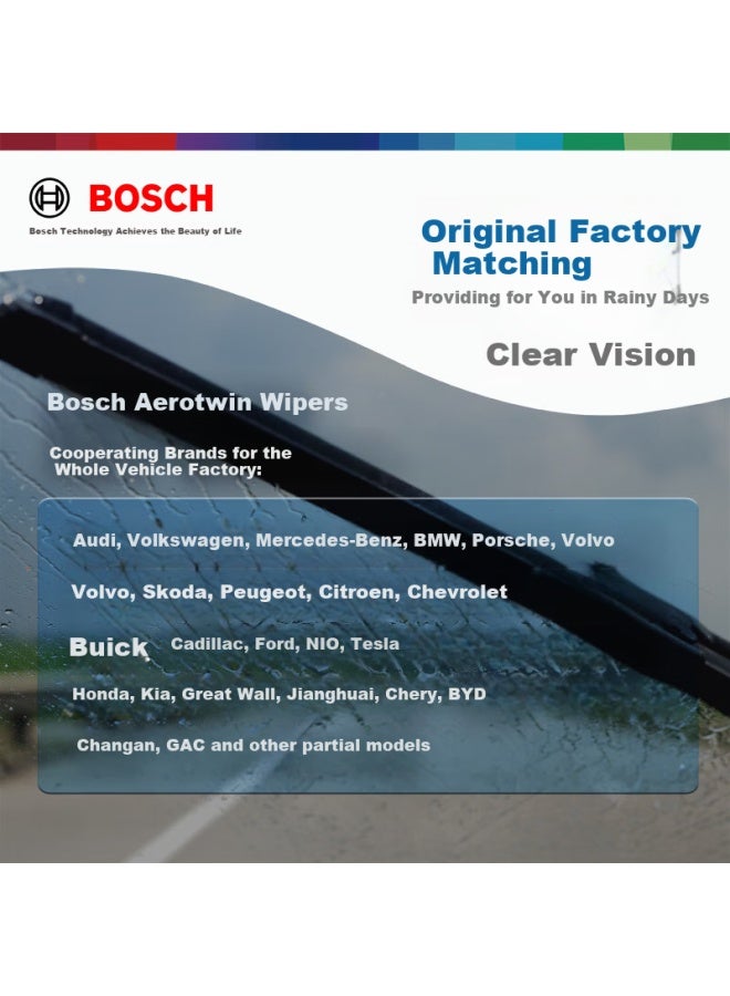 Bosch Windshield Wiper Blades U-type 22/16 - Image 4