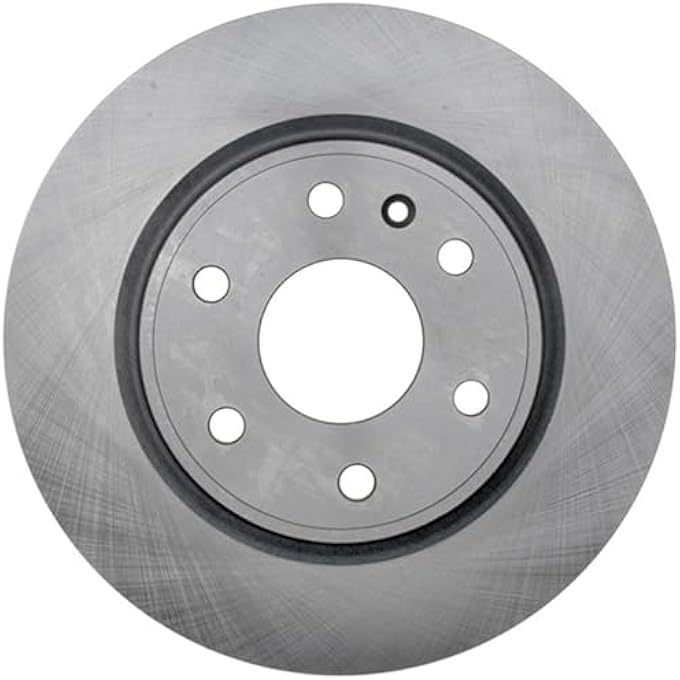 rayihni ACDelco Silver 18A2497A 19294180 NonCoated Front Disc Brake Rotor - Image 2