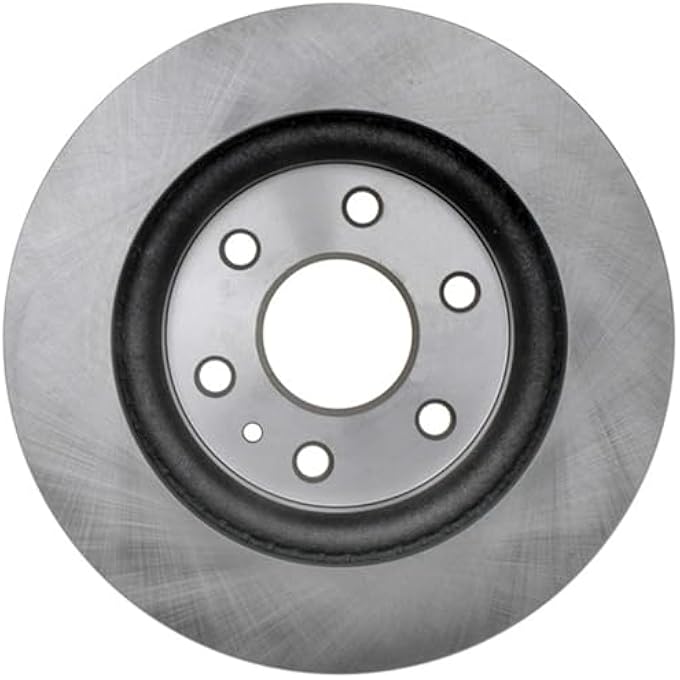 rayihni ACDelco Silver 18A2497A 19294180 NonCoated Front Disc Brake Rotor - Image 3