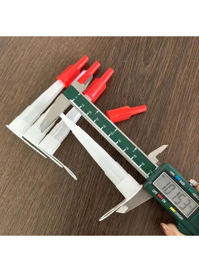 20pcs PP Material Resealable Silicone Tube Nozzle Cover Screw Caps - Image 3