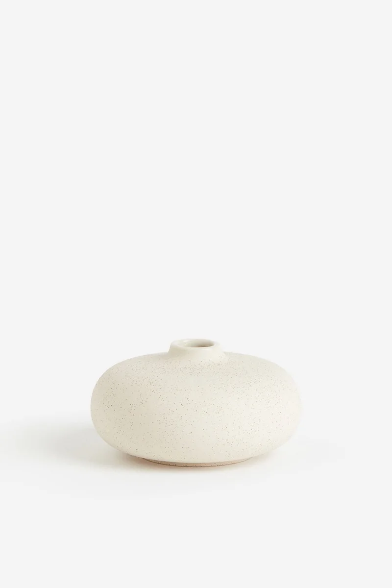 H&M Small stoneware vase